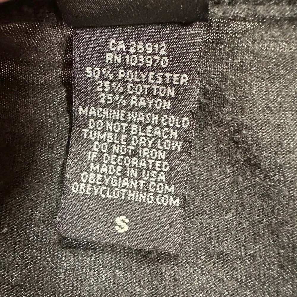 Obey • Make Art Not War Art Nouveau Deep V Neck - Picture 3 of 10